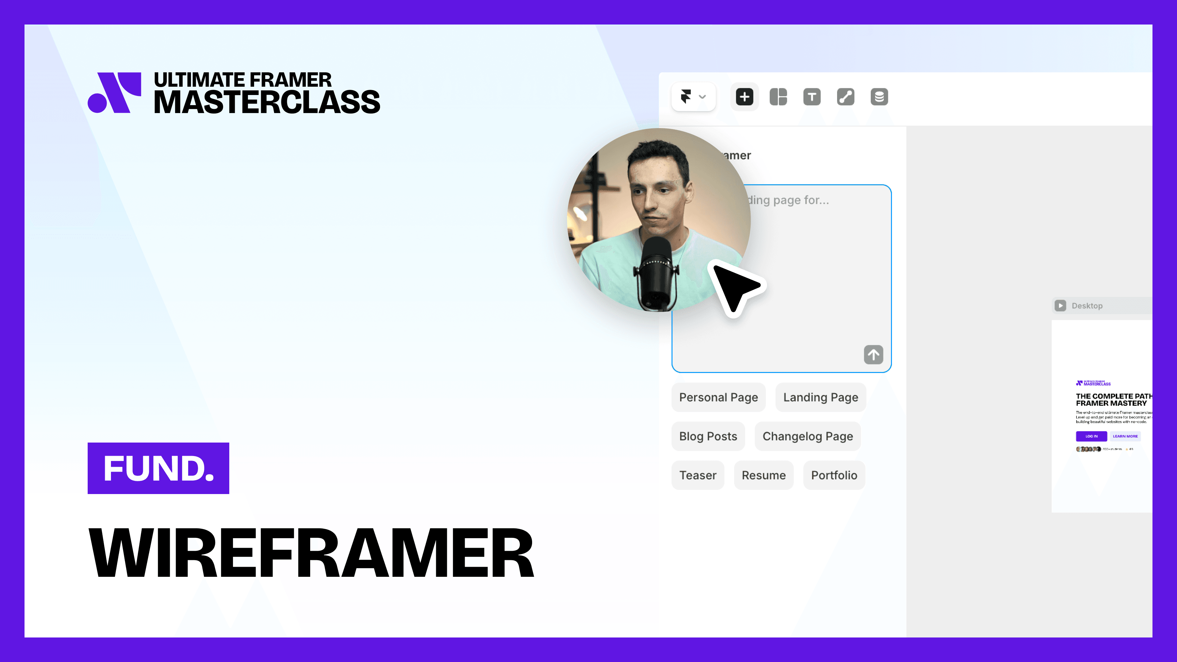 Lesson: How to Use Wireframer in Framer