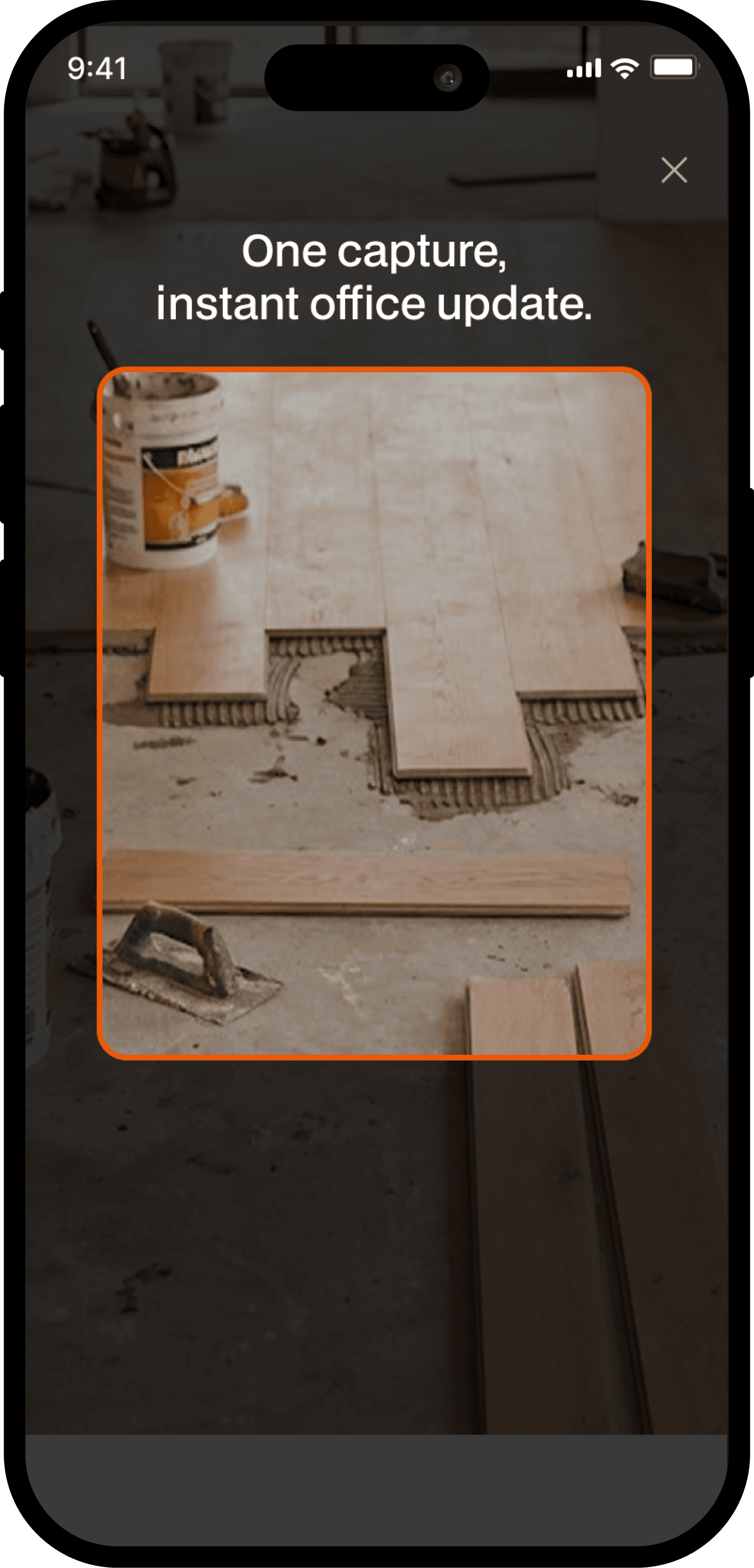 Faster site visits. Capture everything once and move on to the next job. Less admin. More time on site.