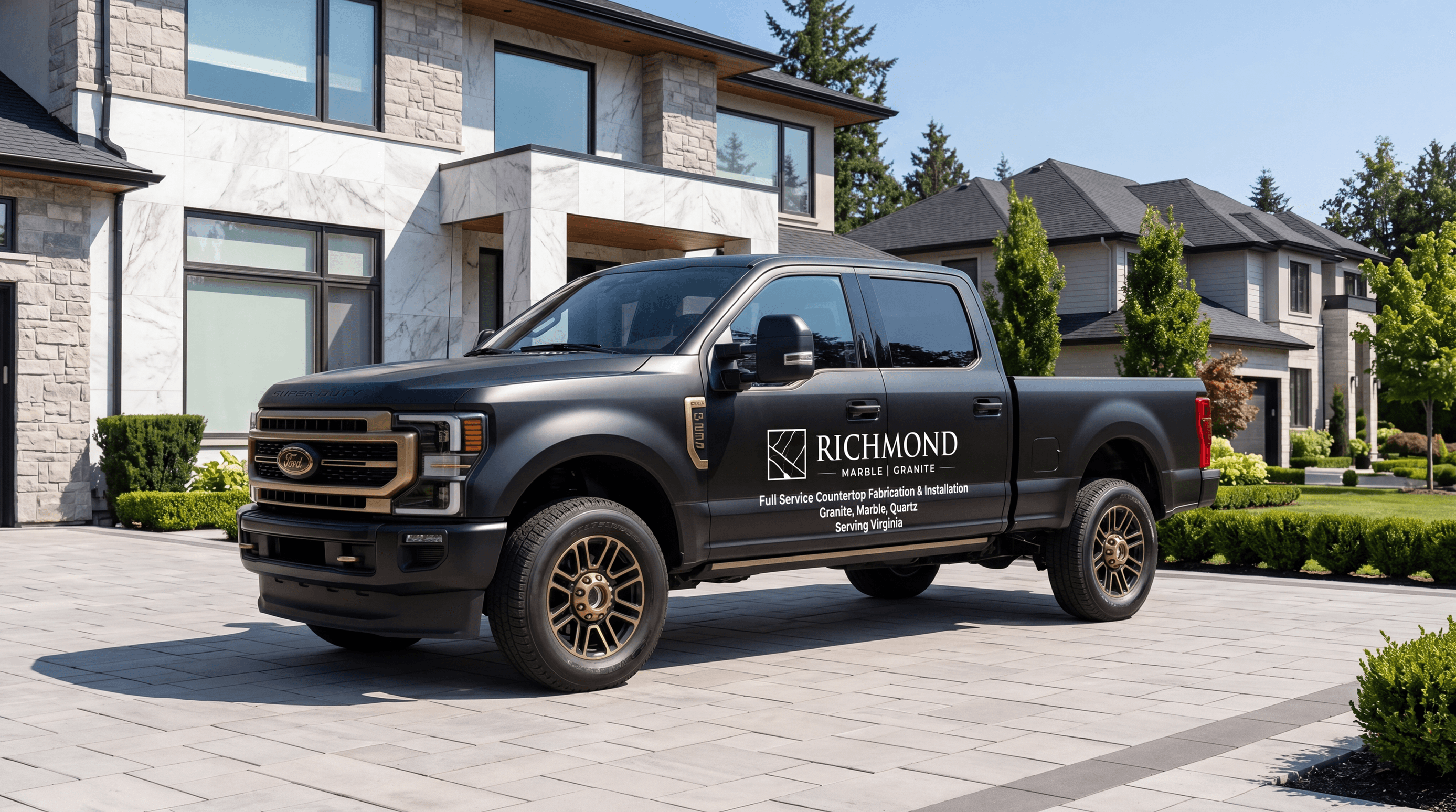 Richmond Marble and Granite is a full service countertop fabrication and installation company based in Ashland, VA. We specialize in granite, marble, and quartz surfaces for kitchens, bathrooms, and commercial spaces throughout Virginia.