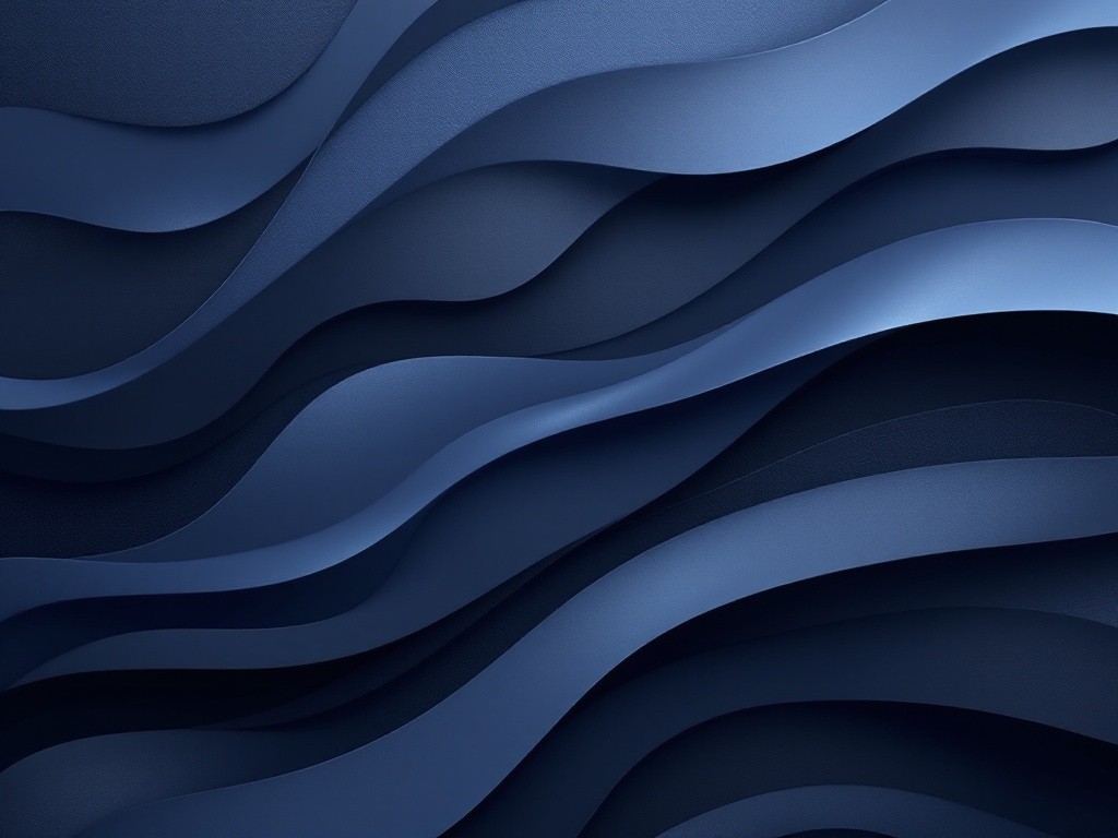 Abstract blue waves background