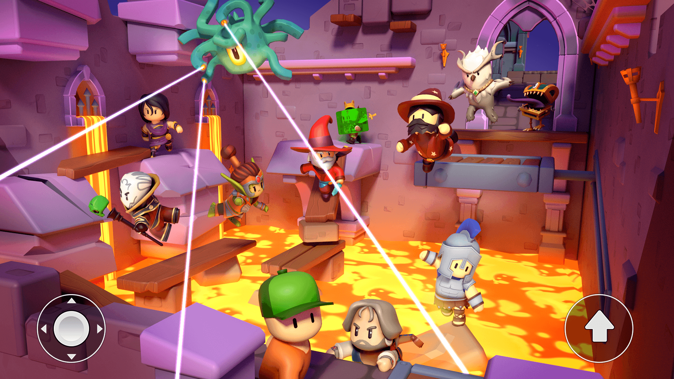 Modern home office setup with a monitor, ergonomic chair, keyboard, and indoor plants near a window with blinds.