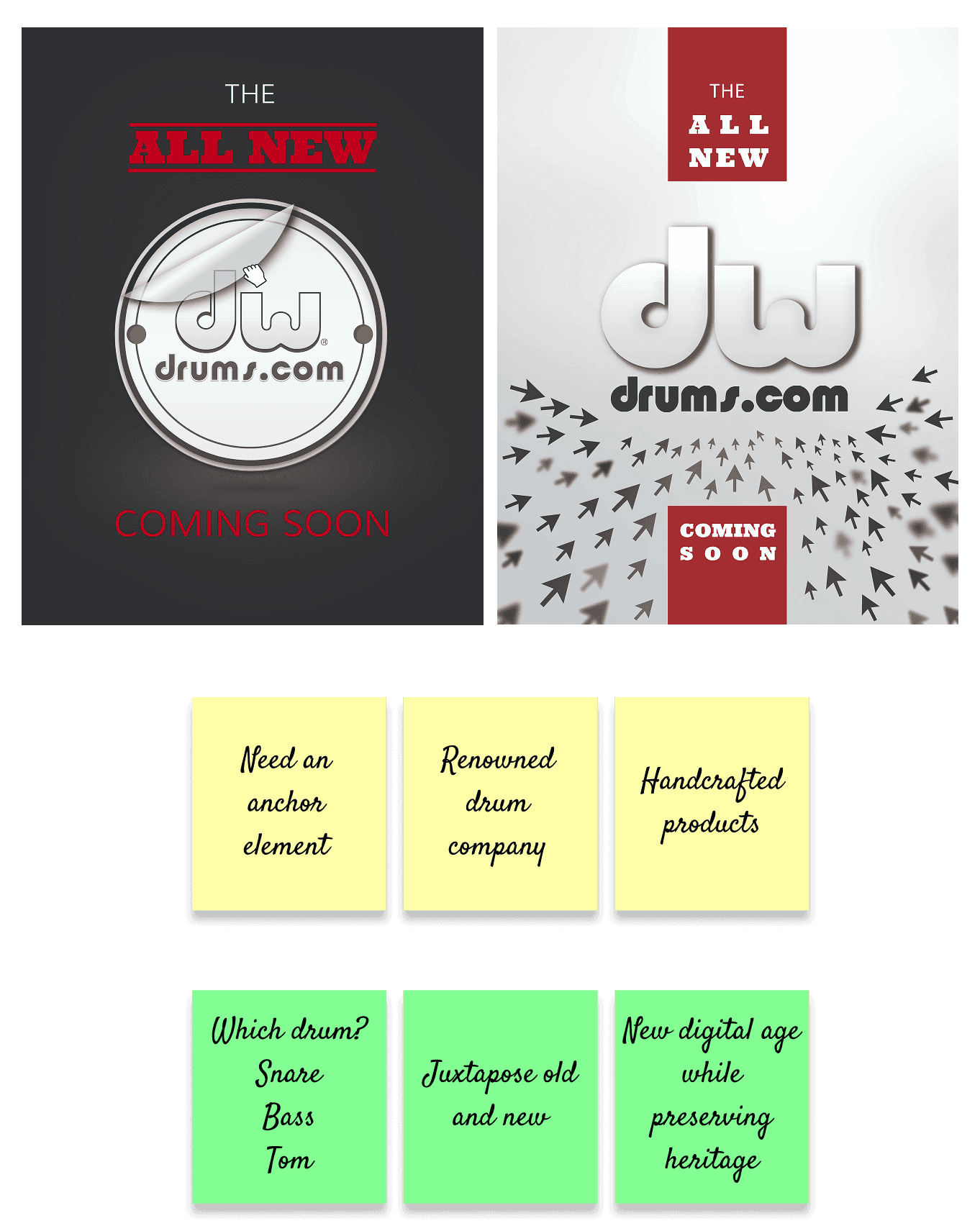 DW Teaser Initial Drafts