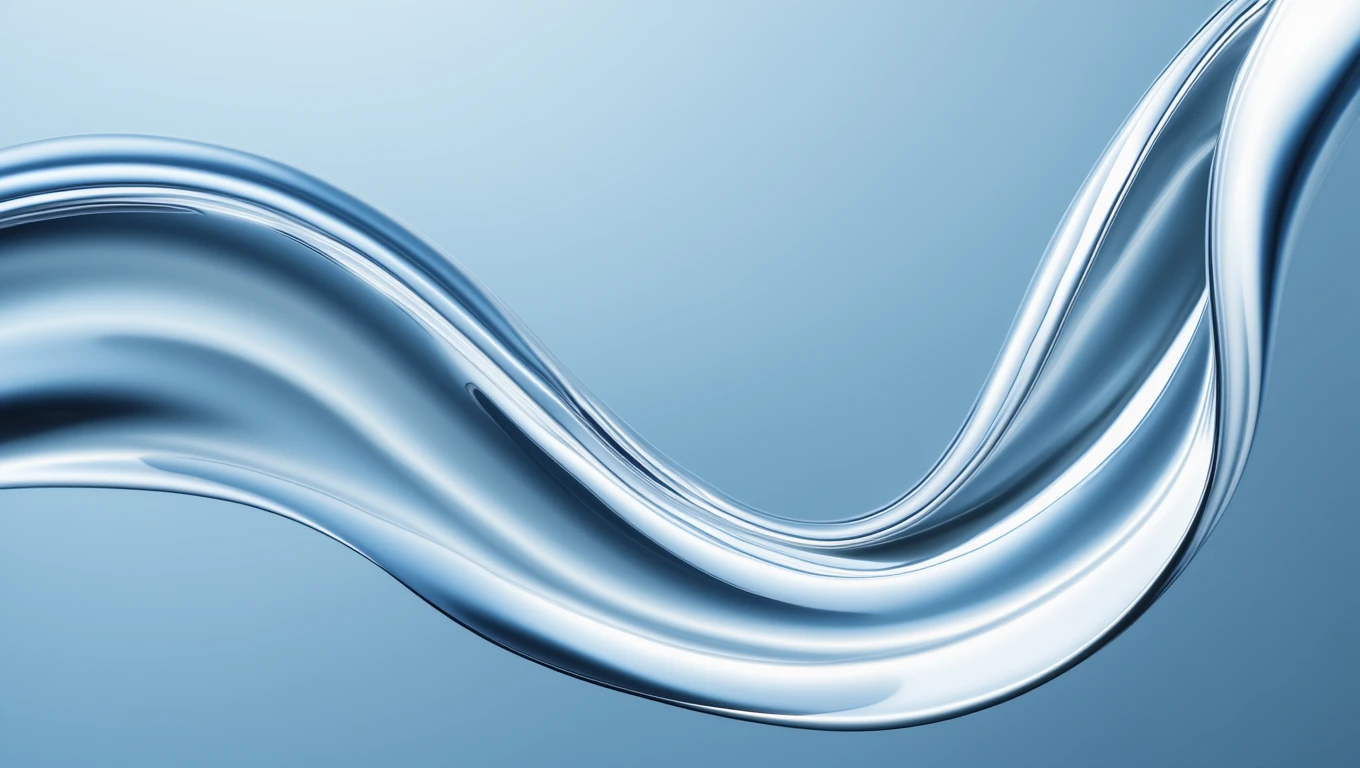 Abstract Blue wave