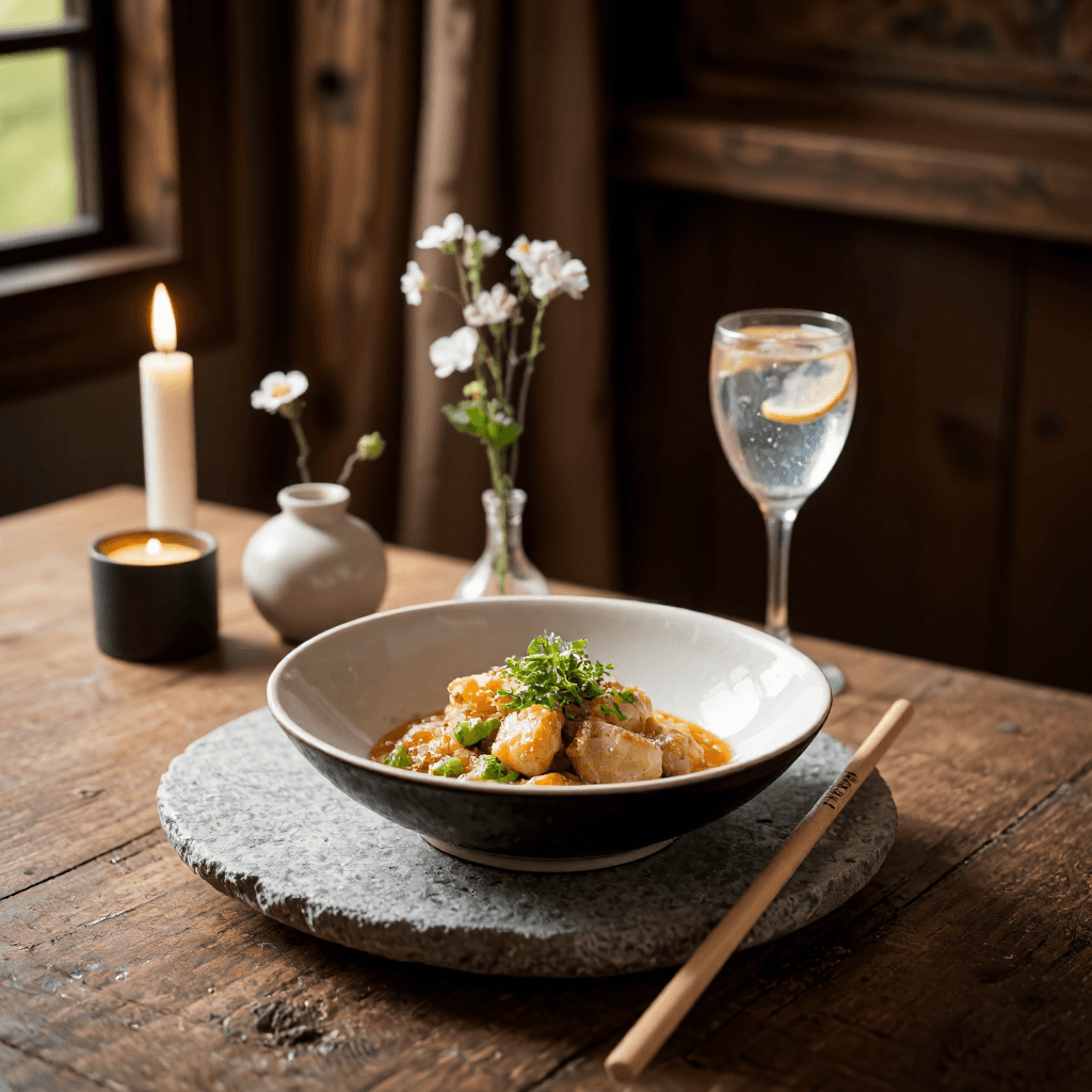 product photography of Gourmet Food Dish