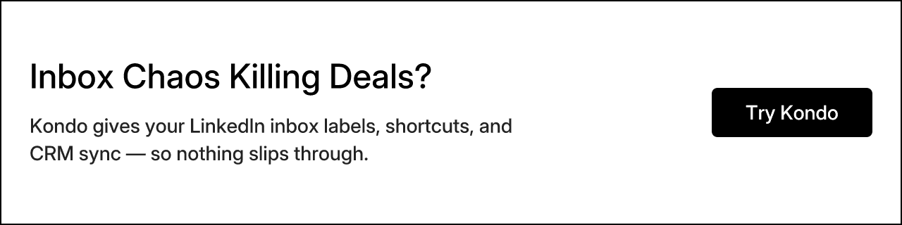 Inbox Chaos Killing Deals?