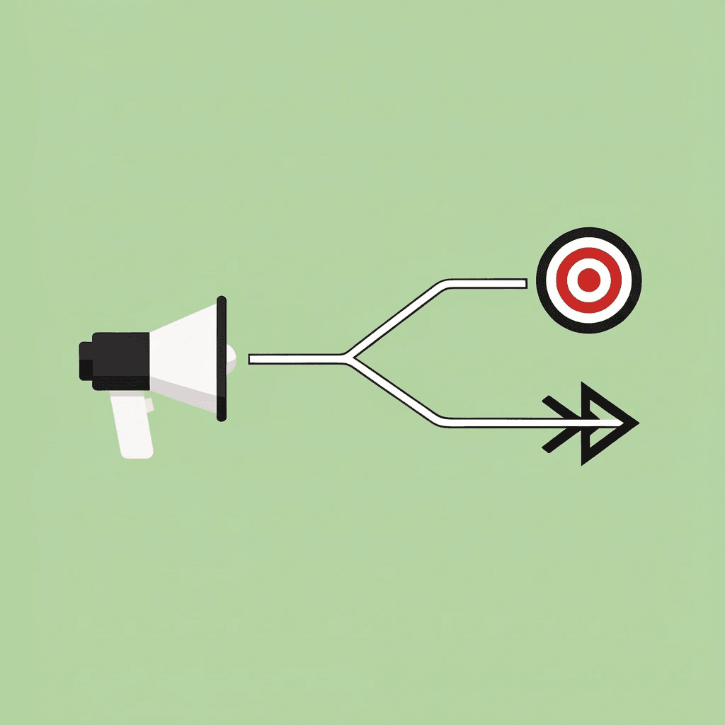  Two paths diverging: one leading to high-visibility scholarships with thousands of applicants, one to specialized scholarships with 50-100 applicants