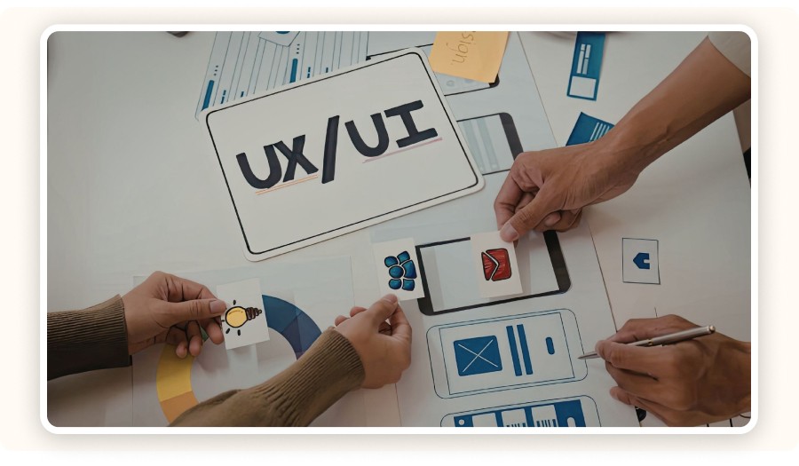 UX/UI workshop session photo