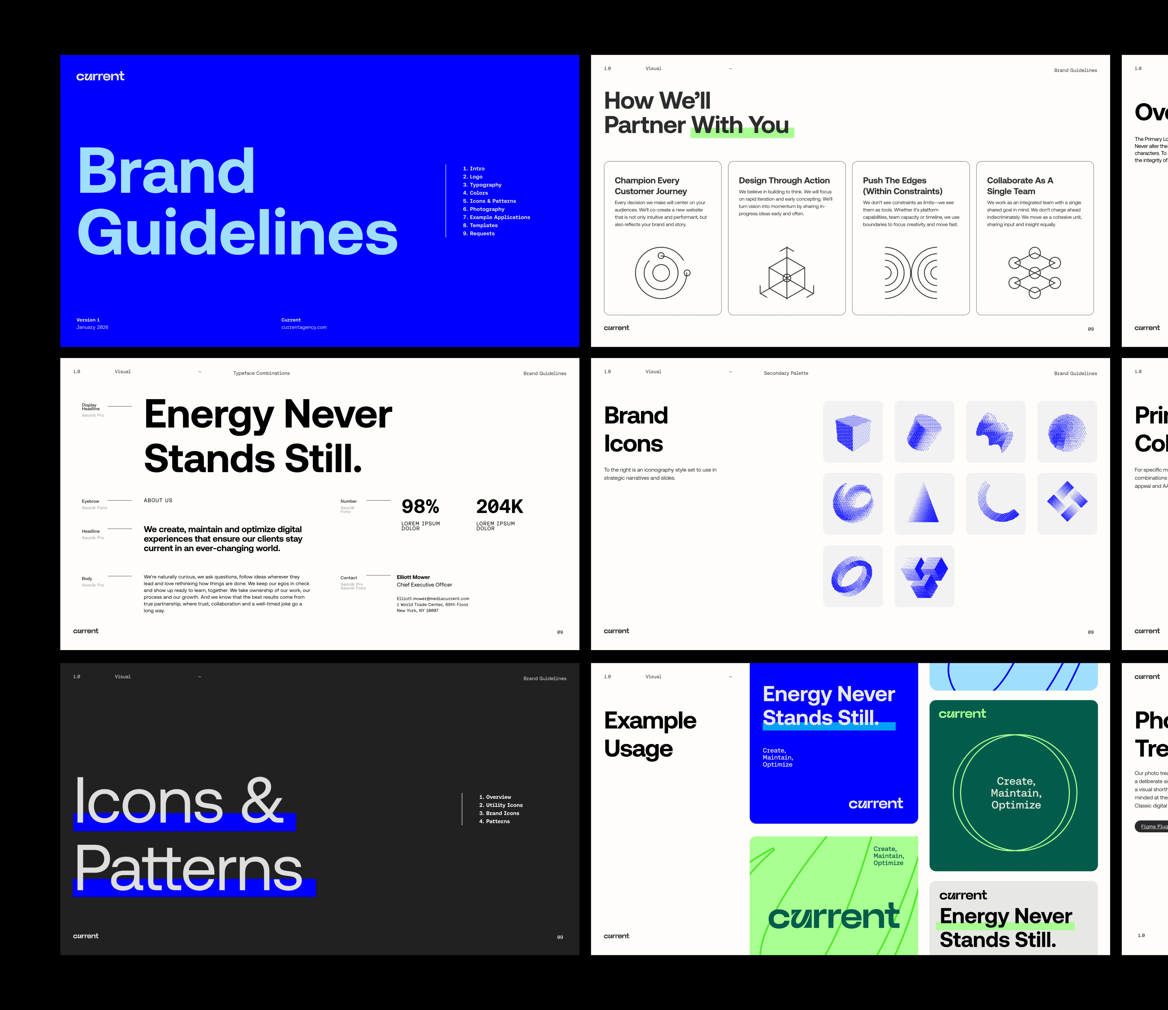 Current agency rebrand guidelines