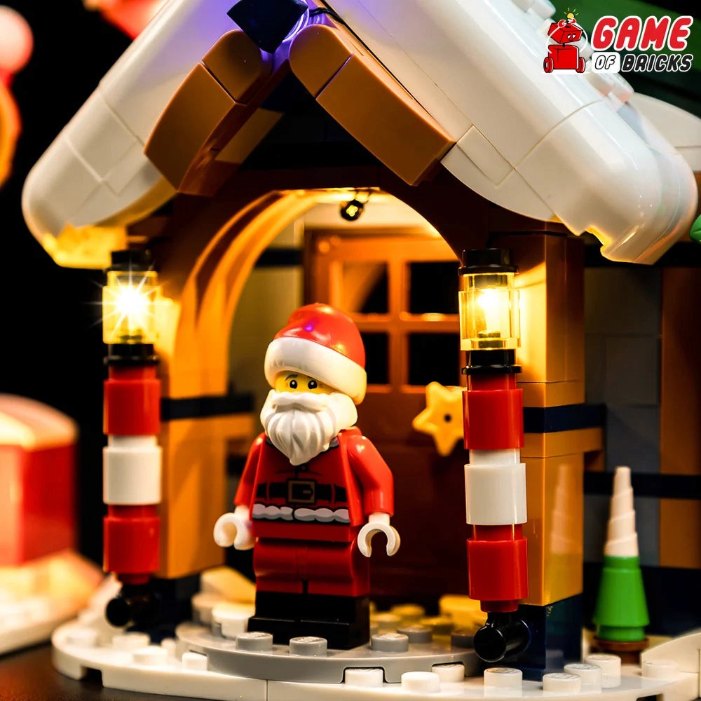 LED-lyssett til LEGO® Santa's Post Office 10339, bilde 5 - Brikkenerd