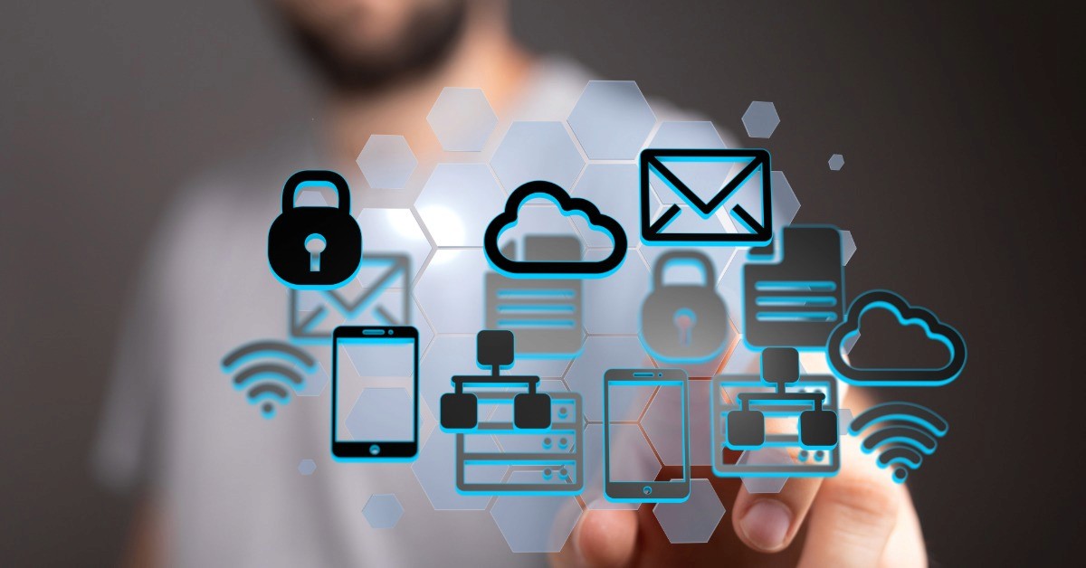 Small business digital assets including cloud storage, email, security, and connected devices - managed and protected with Beacon4ai