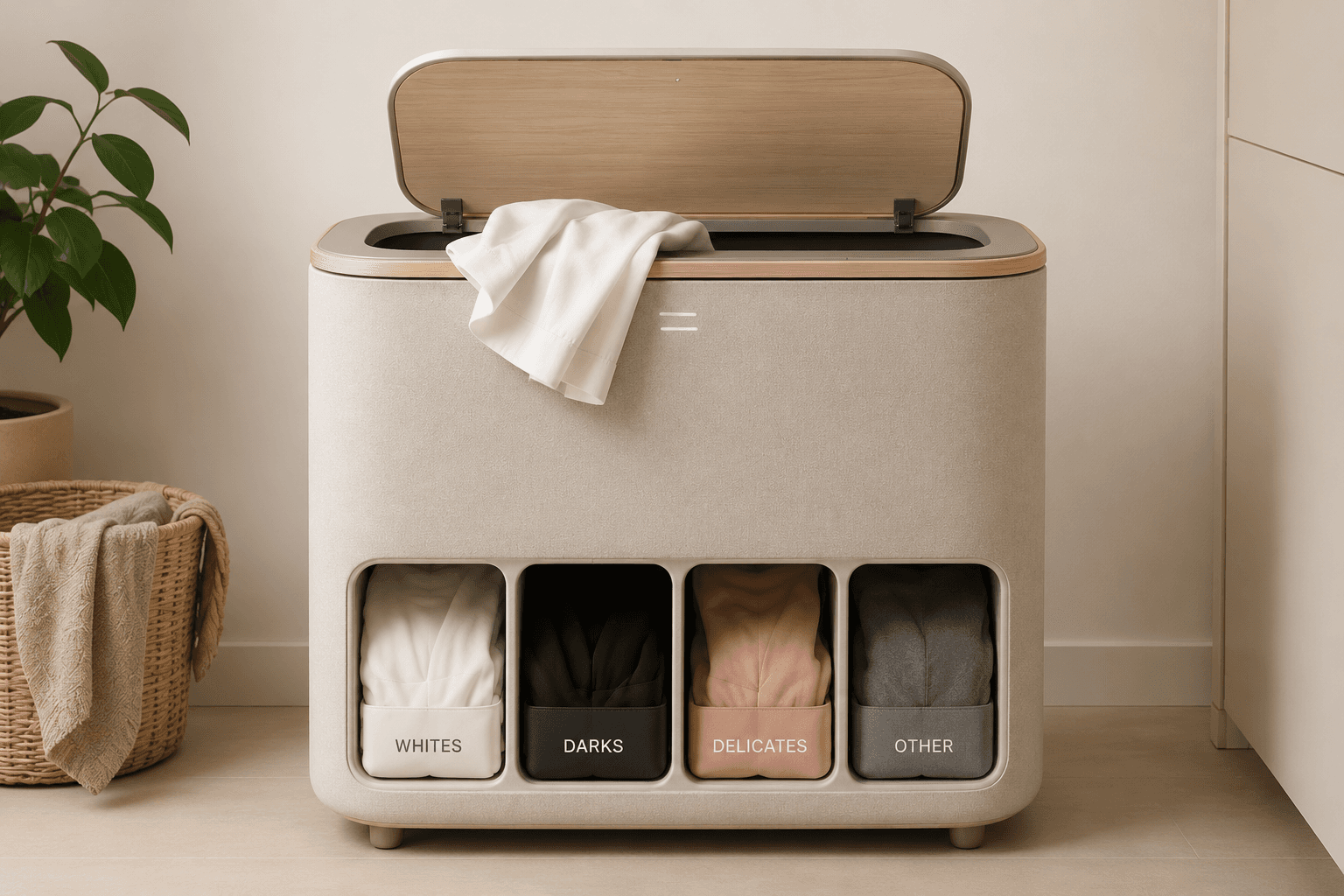 Laundry sorting concept