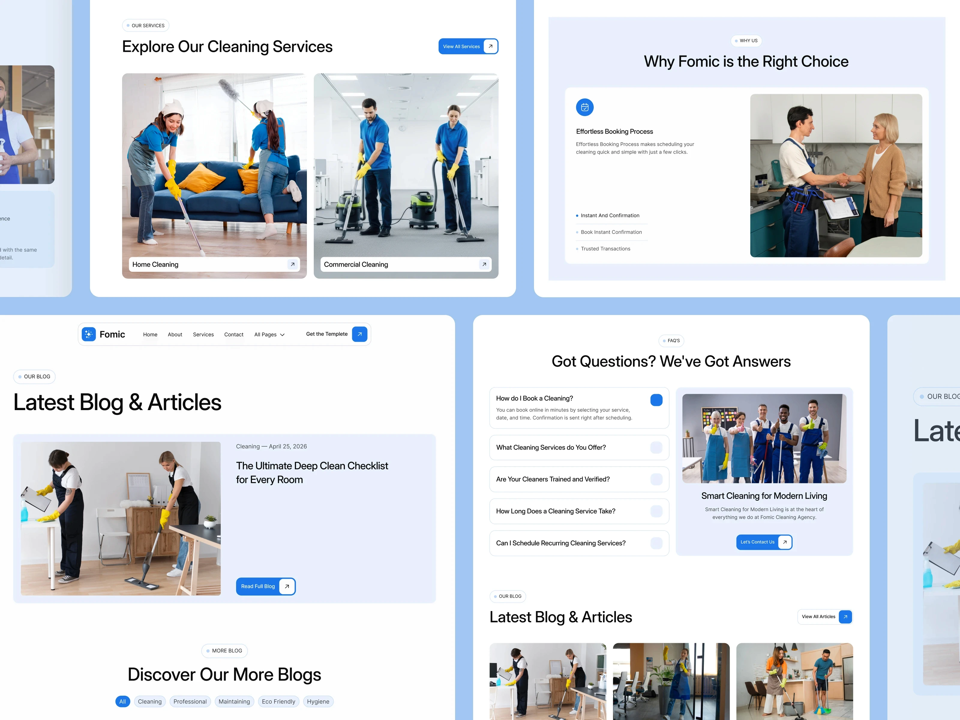 Hybrid Restaurant Website Template