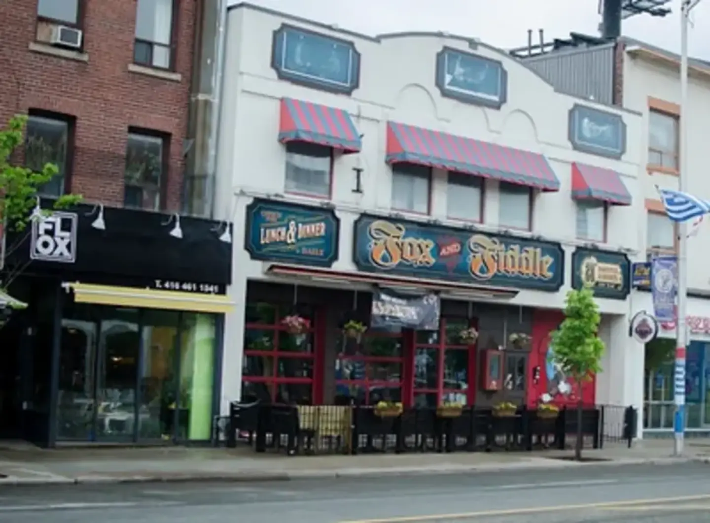 The Fox and Fiddle pub in The Danforth, Toronto.