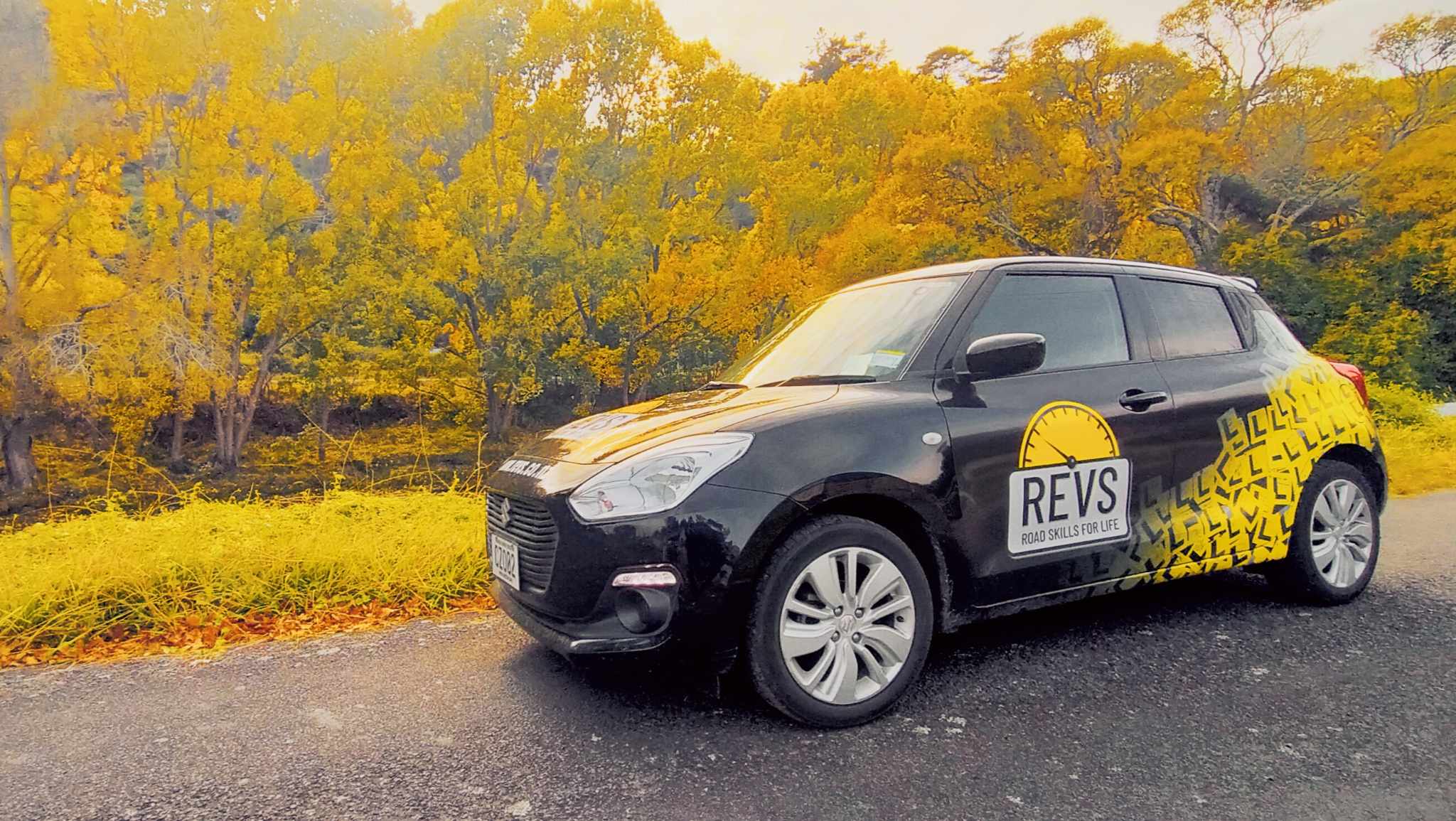 Revs branded car
