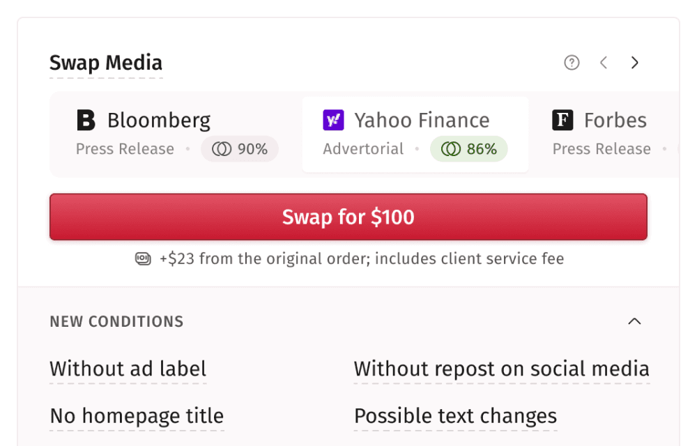 Automated Media Swap