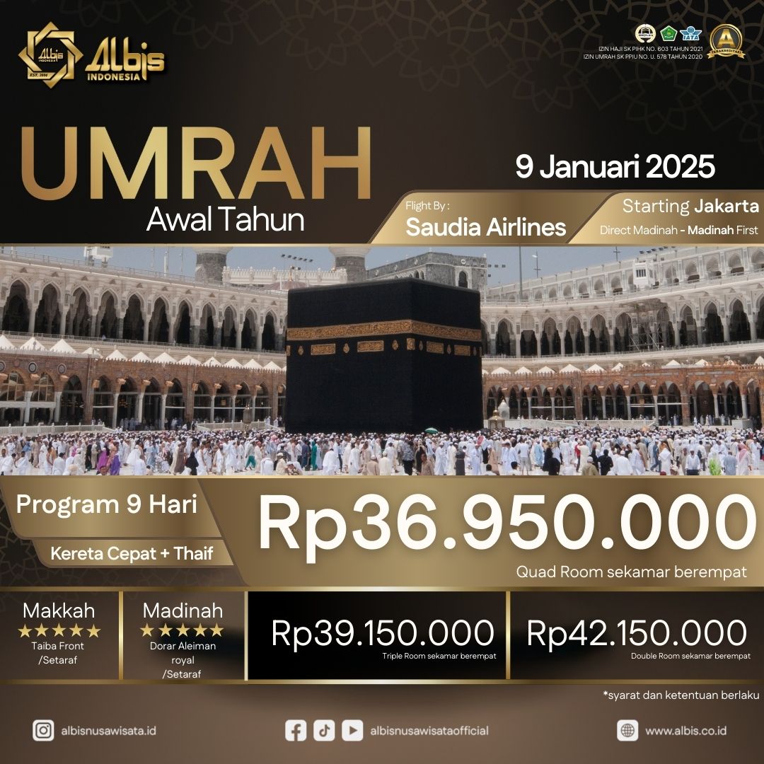 Umrah Product by Albis Nusa Wisata Indonesia