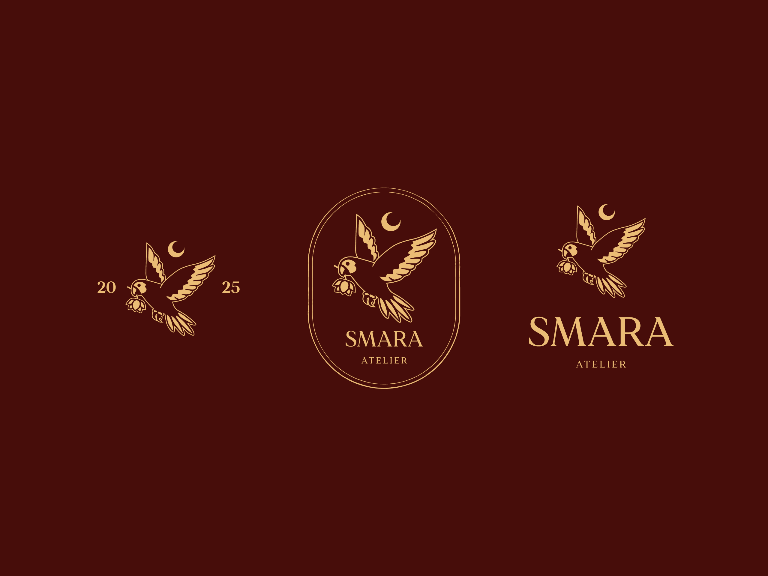 Smara luxury brand identity and packaging, view 2