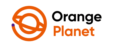 오렌지플래닛 로고, AI 검색 최적화 스타트업 체인시프트 지원 기관