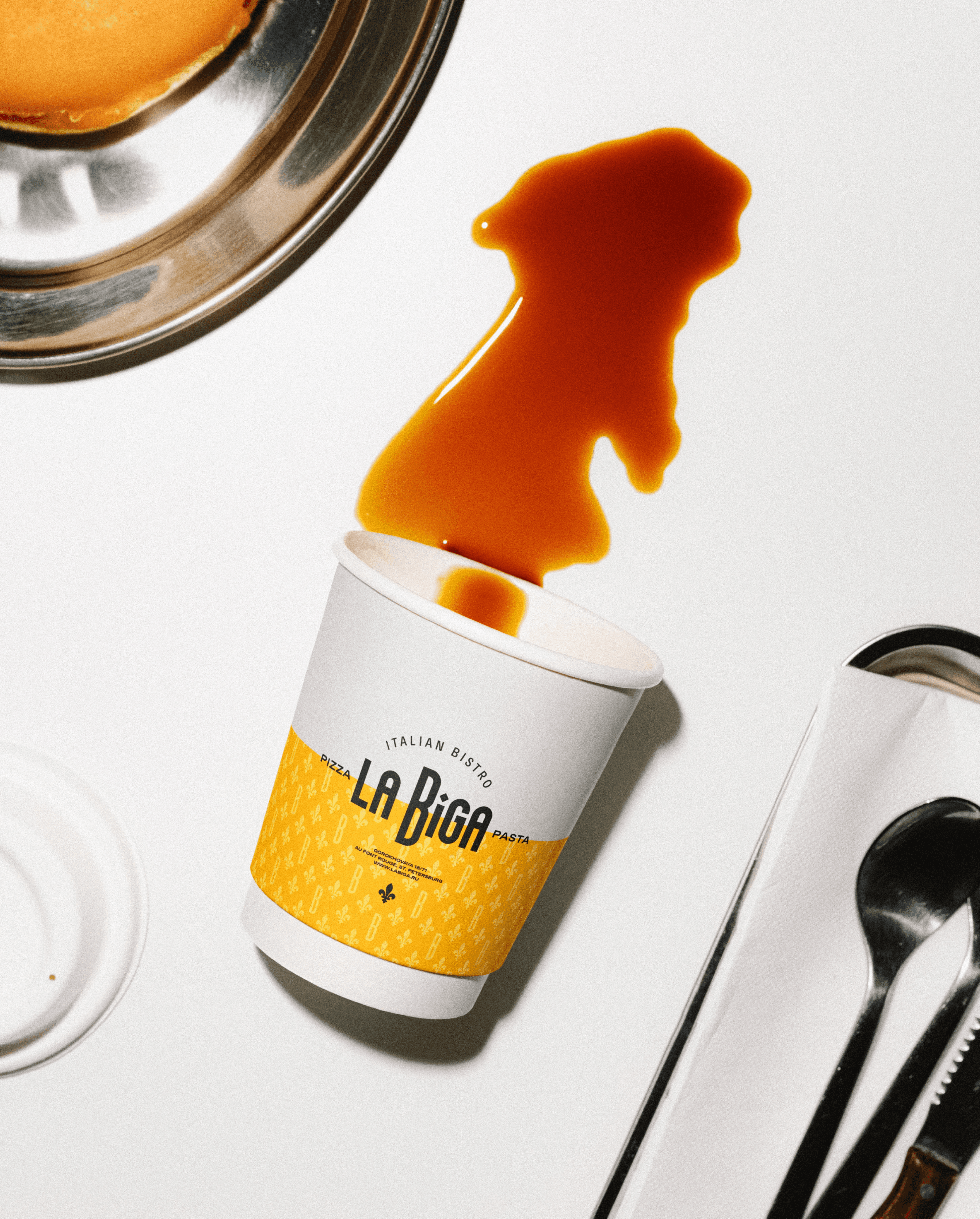 Streetside billboard with flyposters of the Batch.Works brand and illustrations