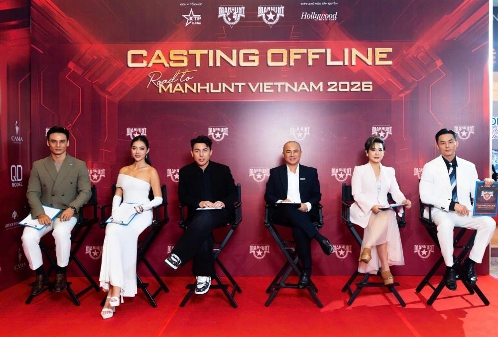 Dàn giám khảo tại vòng casting khu vực phía Nam Manhunt Vietnam 2025