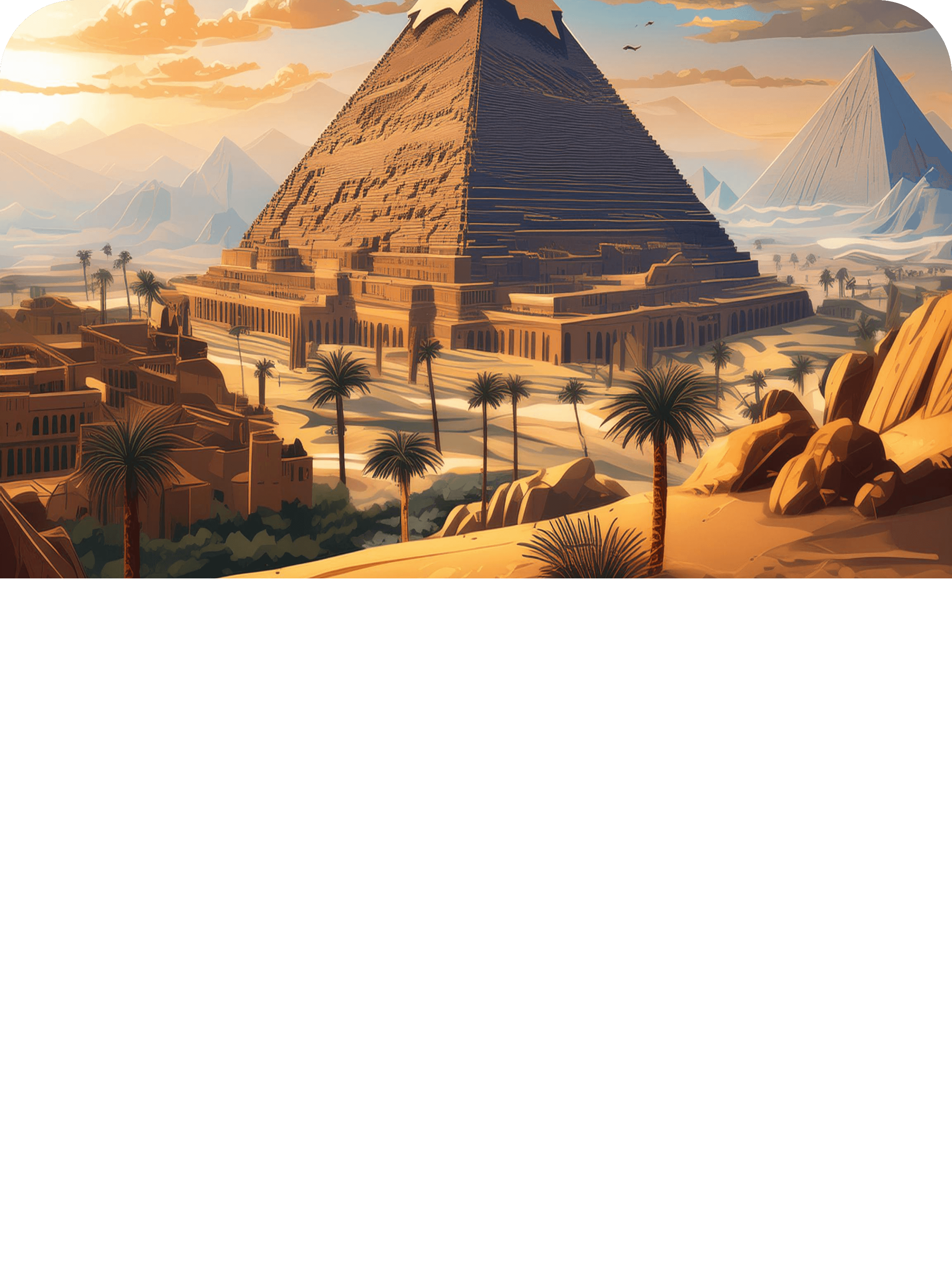 egyptian city built around main pyramid, phase 2