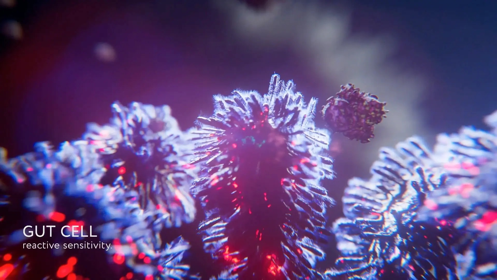 3D medical animation still from a Mainframe case study