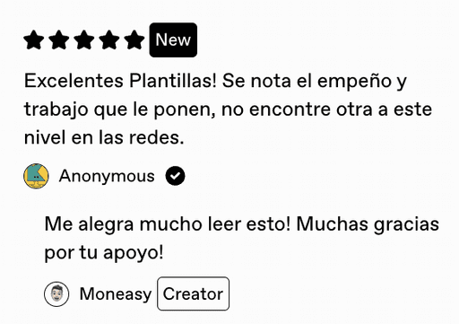 Testimonios Moneasy Gumroad