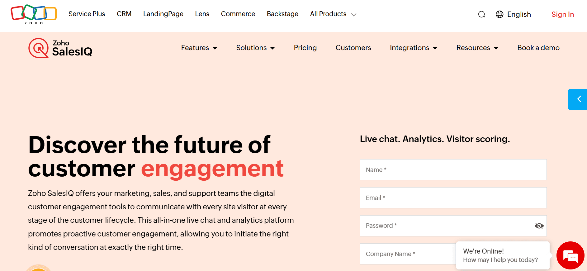 zoho sales - AI Chatbot Software
