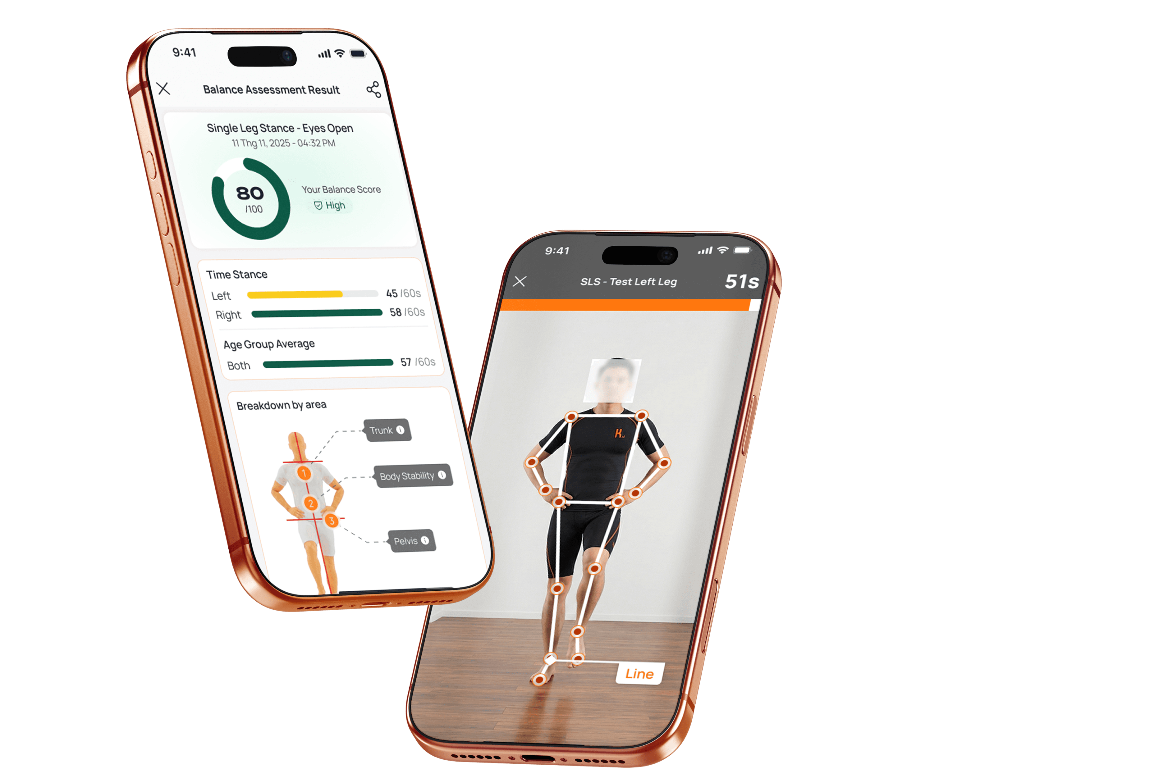 At-home movement monitoring device connected to Kinis platform