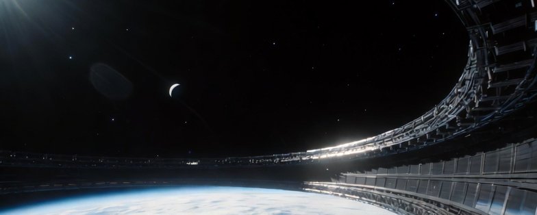 Inner View 1.8km Orbital Habitat