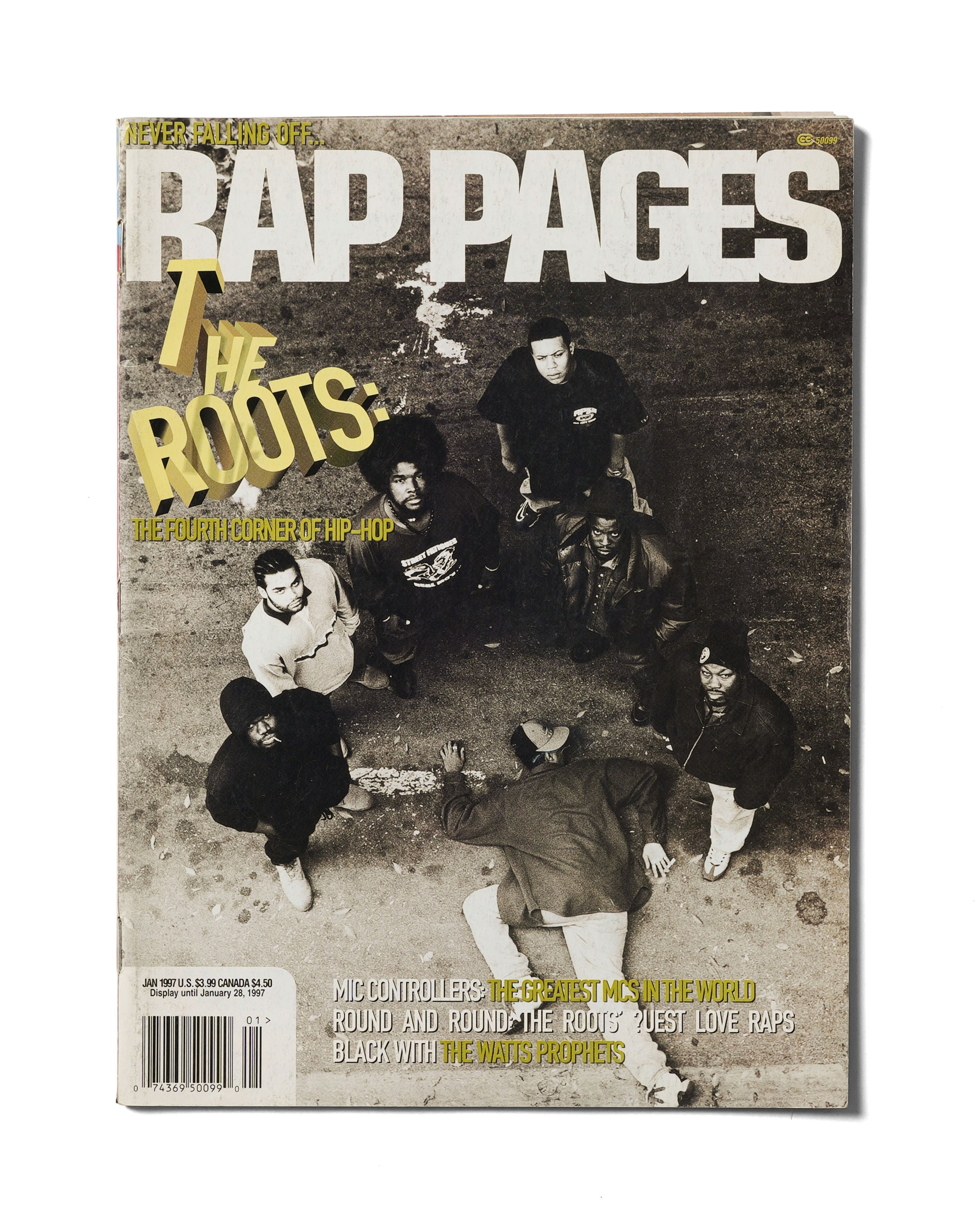 Rap Pages - January 1997 - Front Cover