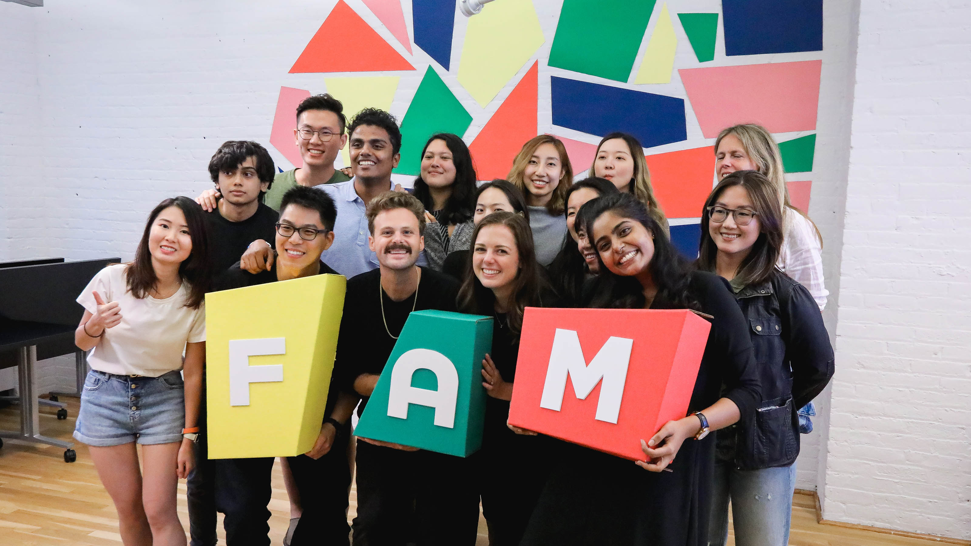 group photo of class