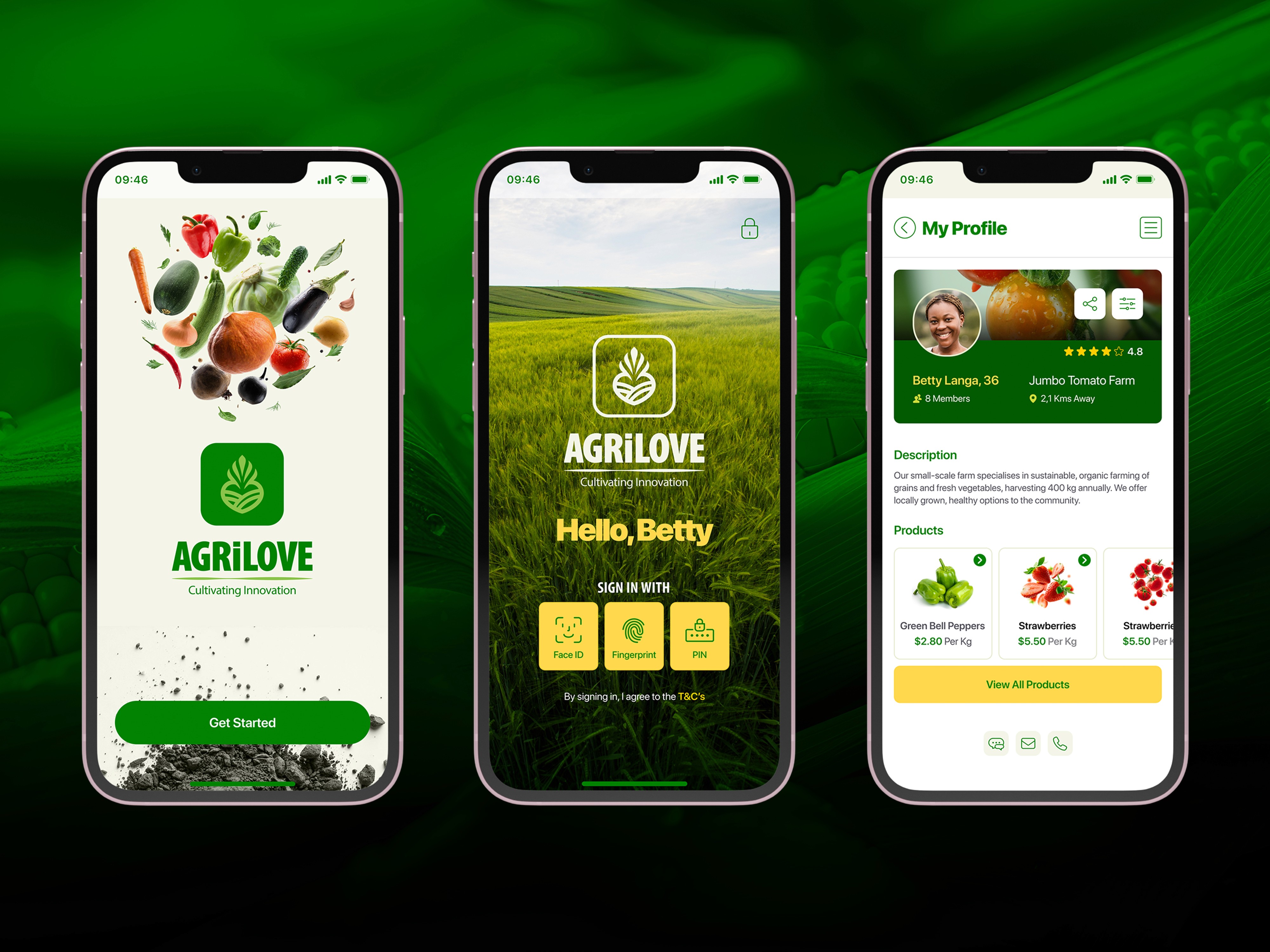 App Screens