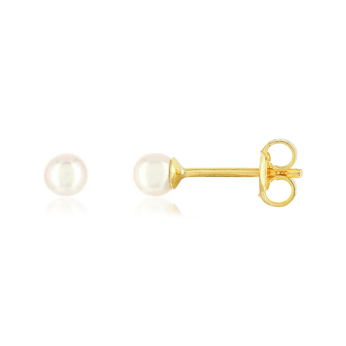 Boucles d'oreilles en or jaune 375