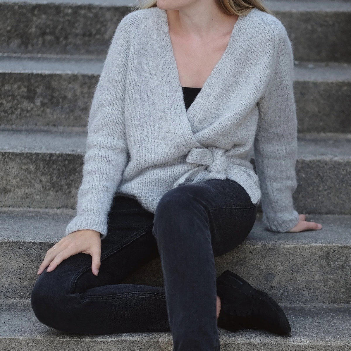 Aftenjakke knitting pattern, photo 4