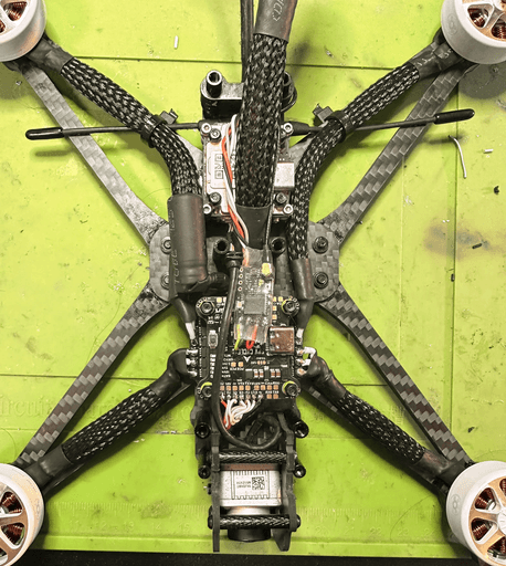 FPV drone assembly for customer