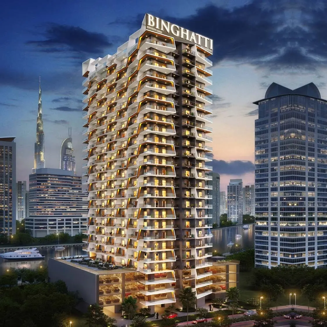 binghatti canal building by binghatti developers