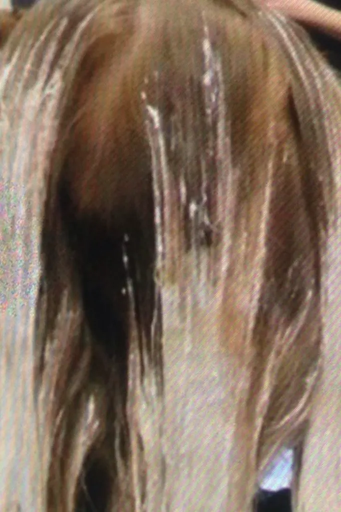 Blonde hair color transformation with dimensional highlights