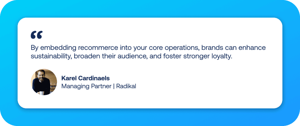 E-commerce Trends 2025, a quote by Karel Cardinaels, Managing Partner