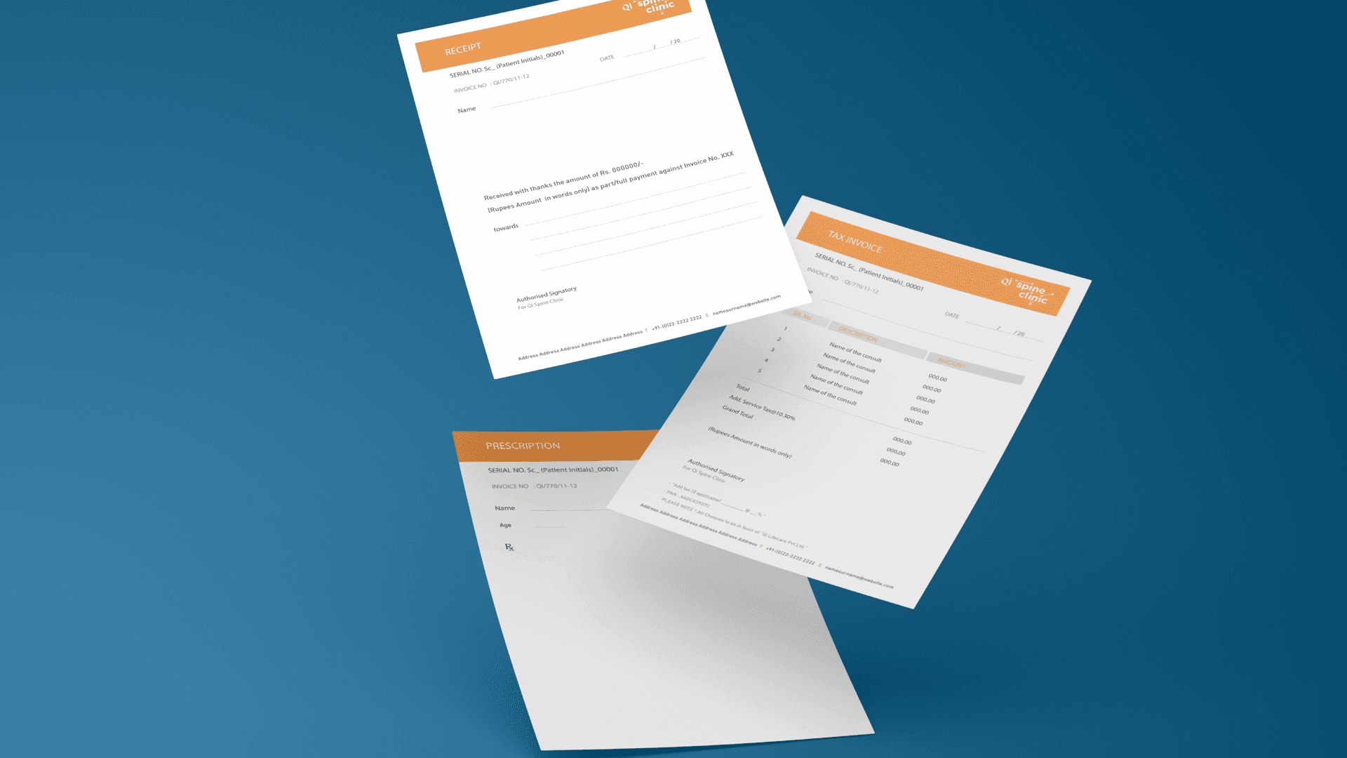 QI Spine Clinic |  Healthcare Brand Strategy & Communication Design