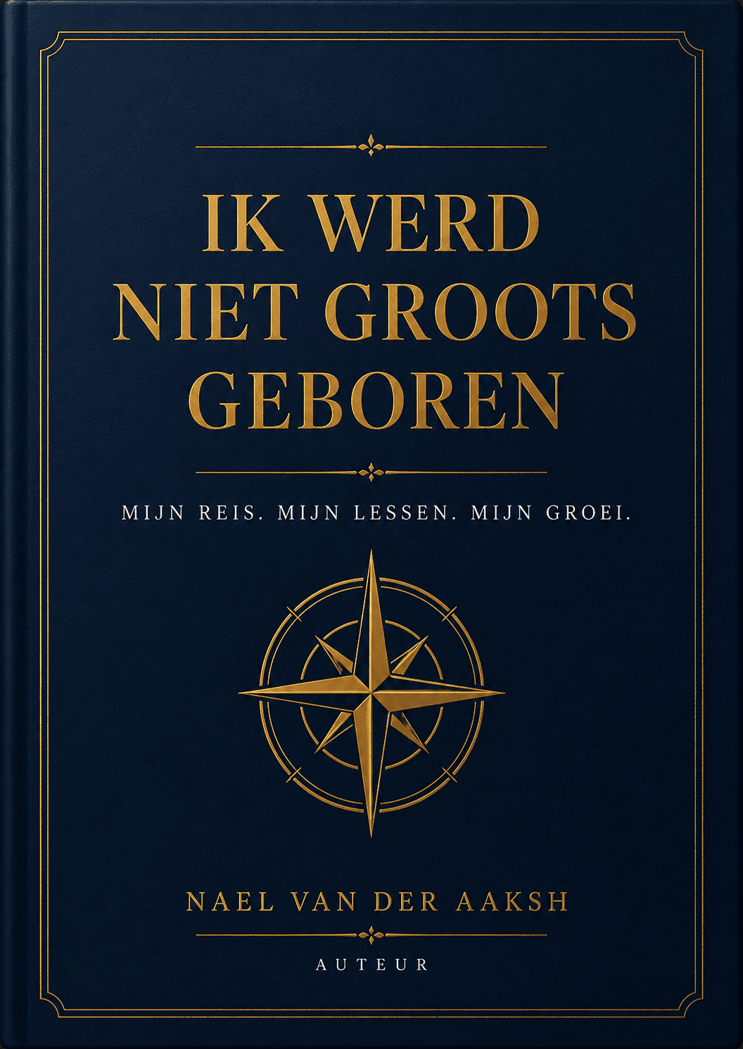 Boekomslag van Ik werd niet groots geboren