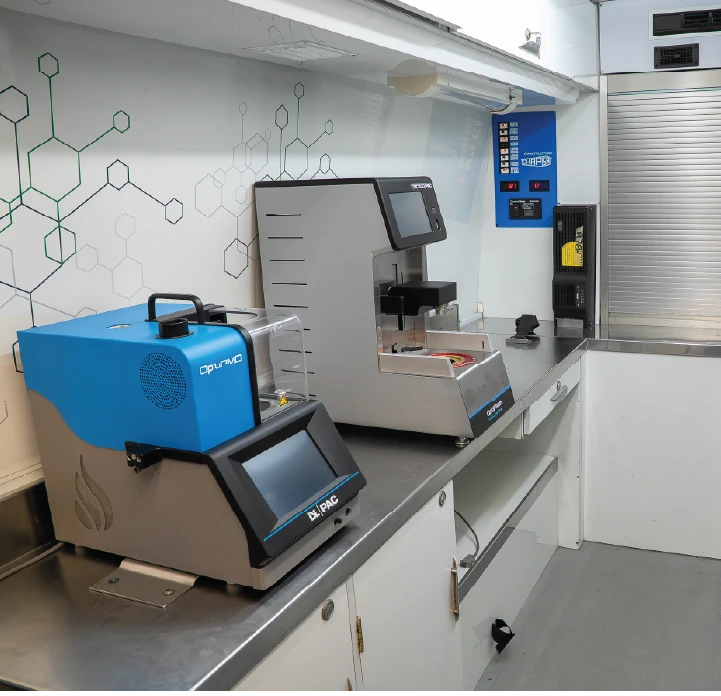 Laboratorio móvil de SICA Medición