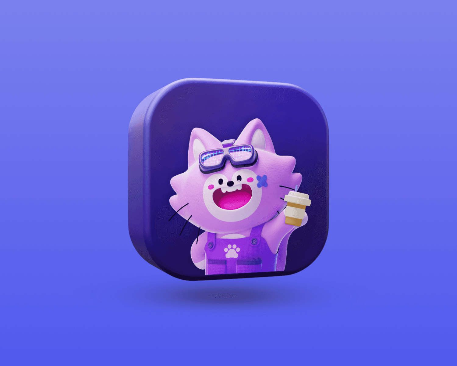 Single fresh lemon isolated on clean yellow backdrop