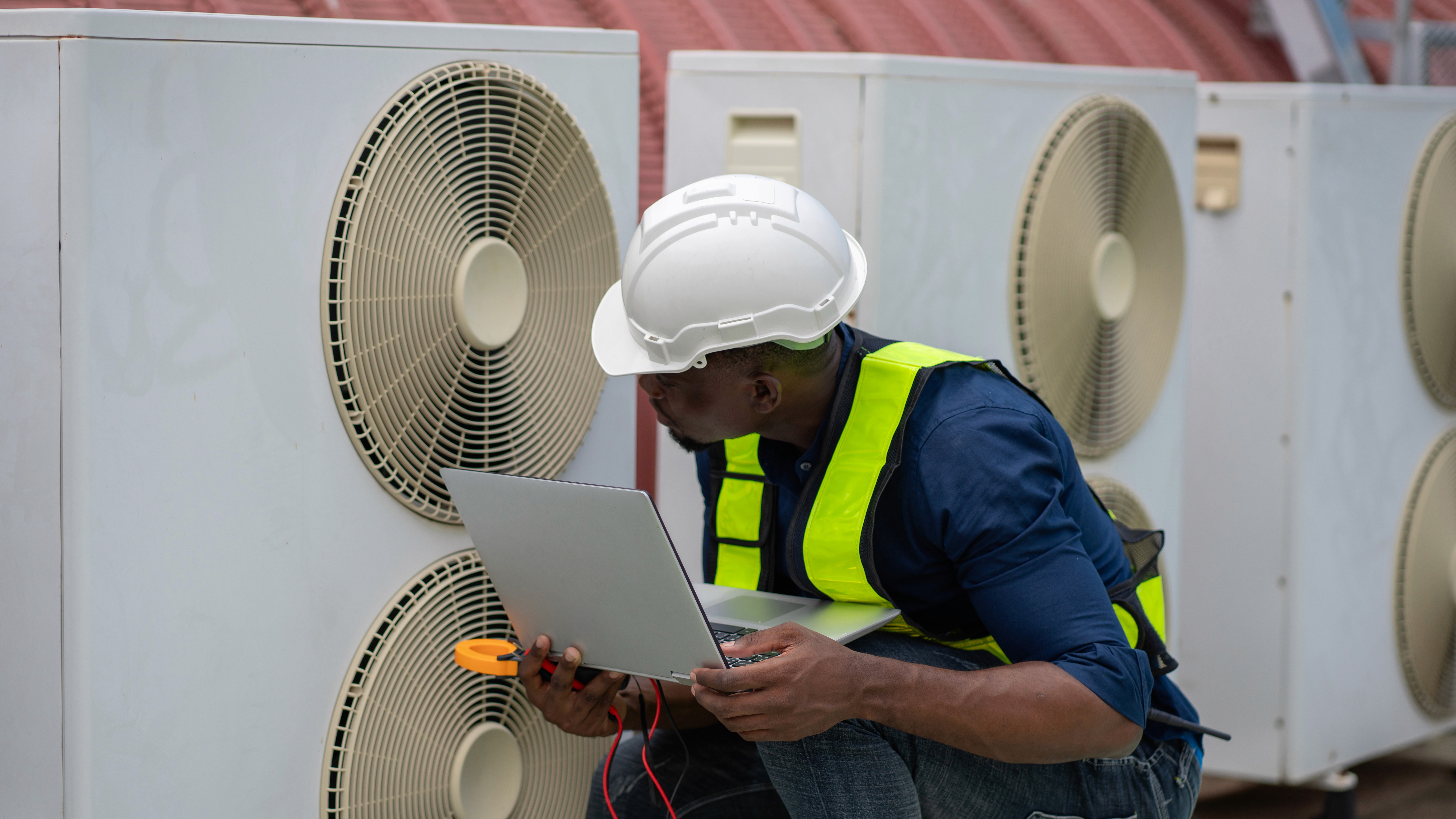 a couple of men standing next to each other