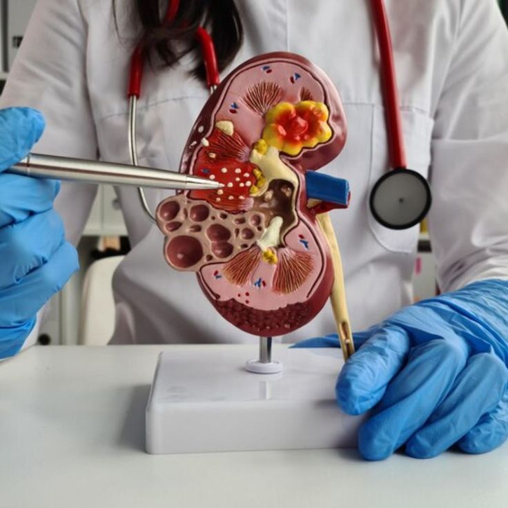 Urology specialist consulting with a patient