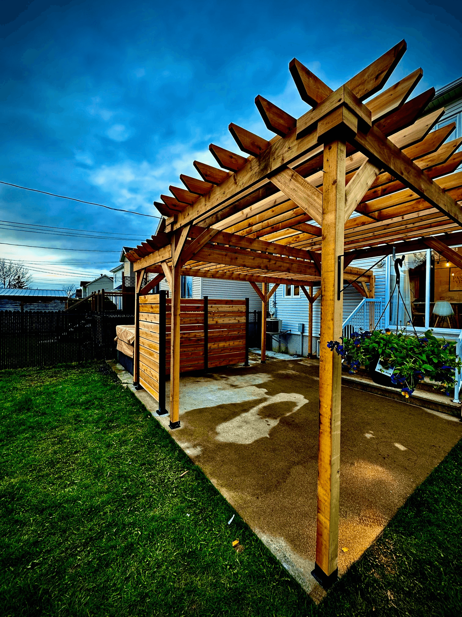 Private garden