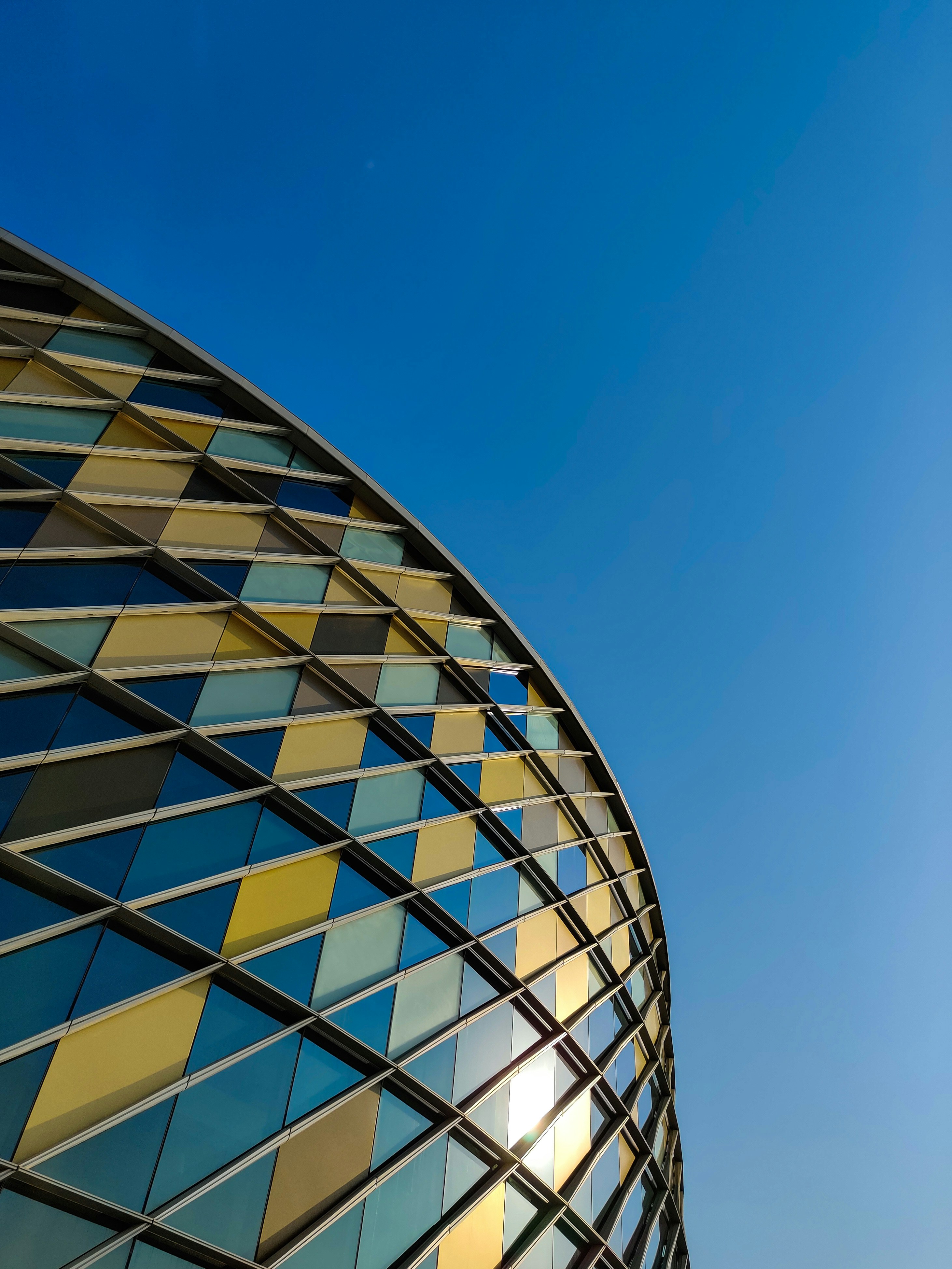 a tall building with many windows
