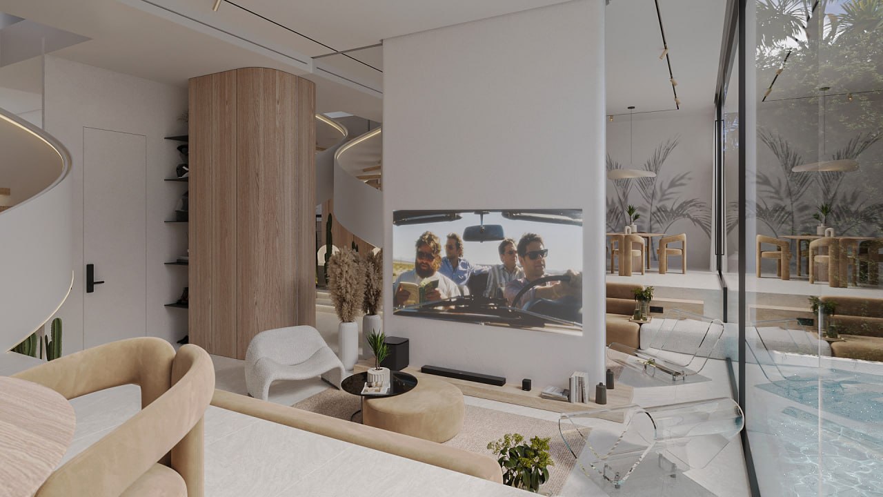 2-bedroom villa in the White Palm complex in Batu Bolong, Canggu