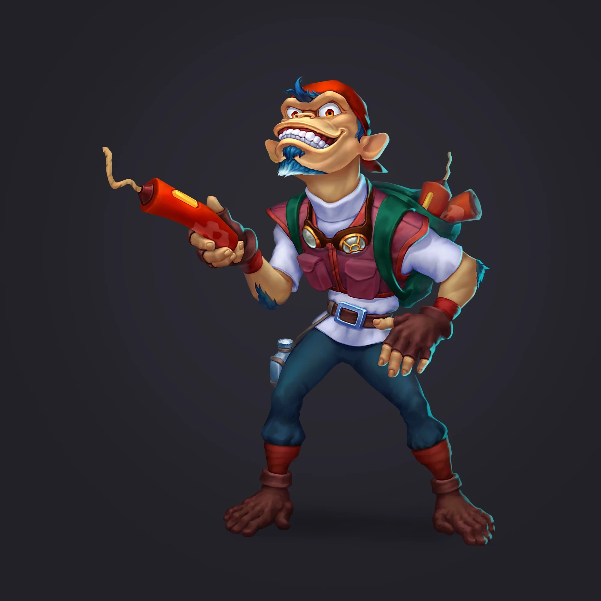 PC game visual