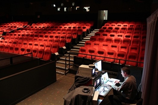 the thesis presentation room